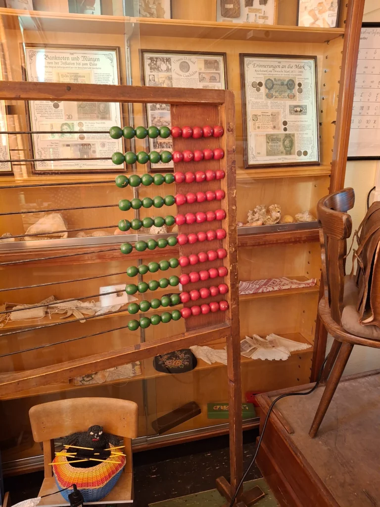 Die bunten Kugeln der Rechenmaschine!