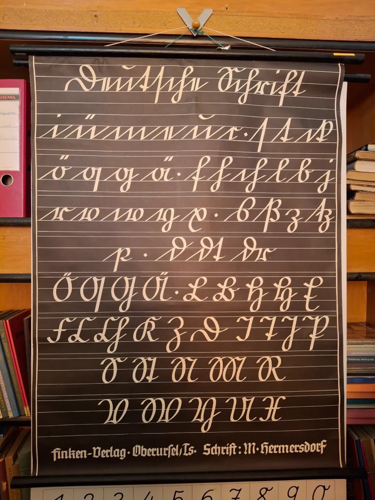 Alte deutsche Buchstaben schreiben lernen